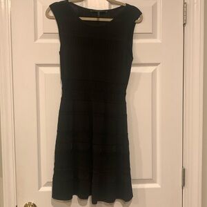 Black BCBG knit sleeveless dress